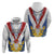 Personalized Serbia and Montenegro National Day Zip Hoodie Coat Of Arms Flag Style Since1992