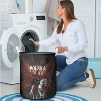 Polish Winged Hussars Laundry Basket Polska Legendary Cavalry Warrior