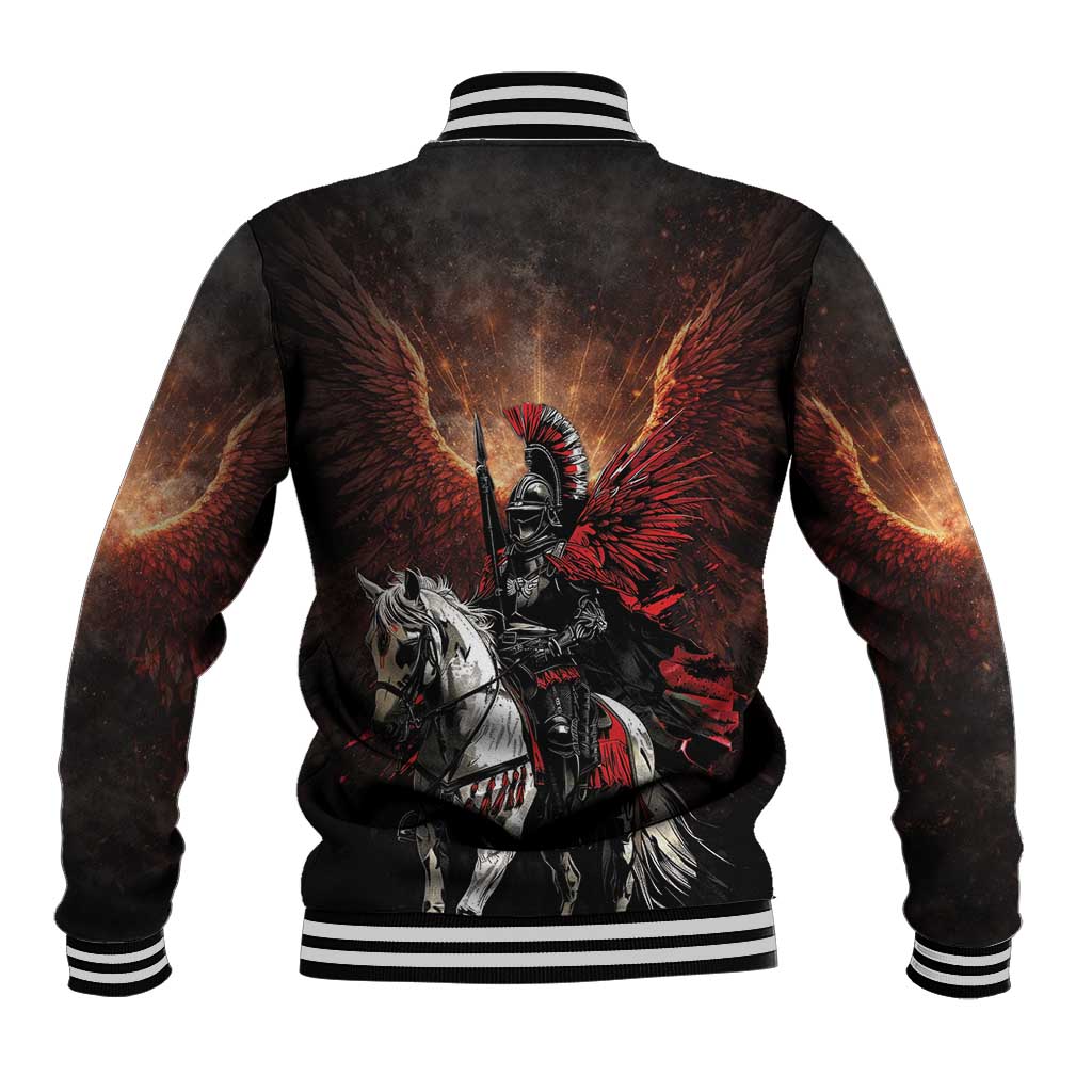 Polish Winged Hussars Baseball Jacket Polska Legendary Cavalry Warrior