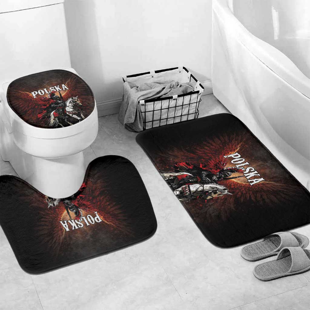 Polish Winged Hussars Bathroom Set Polska Legendary Cavalry Warrior