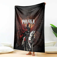 Polish Winged Hussars Blanket Polska Legendary Cavalry Warrior