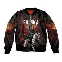 Polish Winged Hussars Bomber Jacket Polska Legendary Cavalry Warrior