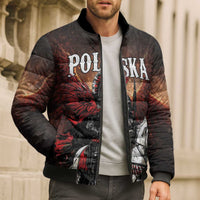 Polish Winged Hussars Bomber Puffer Jacket Polska Legendary Cavalry Warrior