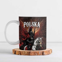 Polish Winged Hussars Ceramic Mug Polska Legendary Cavalry Warrior