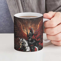 Polish Winged Hussars Ceramic Mug Polska Legendary Cavalry Warrior