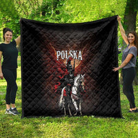 Polish Winged Hussars Quilt Polska Legendary Cavalry Warrior