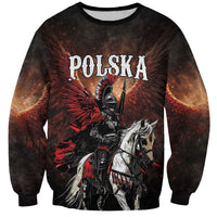 Polish Winged Hussars Sweatshirt Polska Legendary Cavalry Warrior