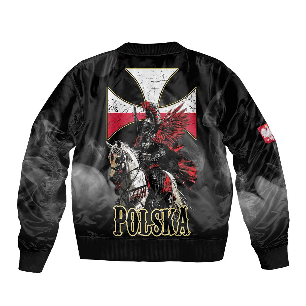 Polish Winged Hussars Bomber Jacket Husaria Poland Pride Knight Armor