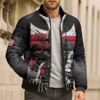 Polish Winged Hussars Bomber Puffer Jacket Husaria Poland Pride Knight Armor