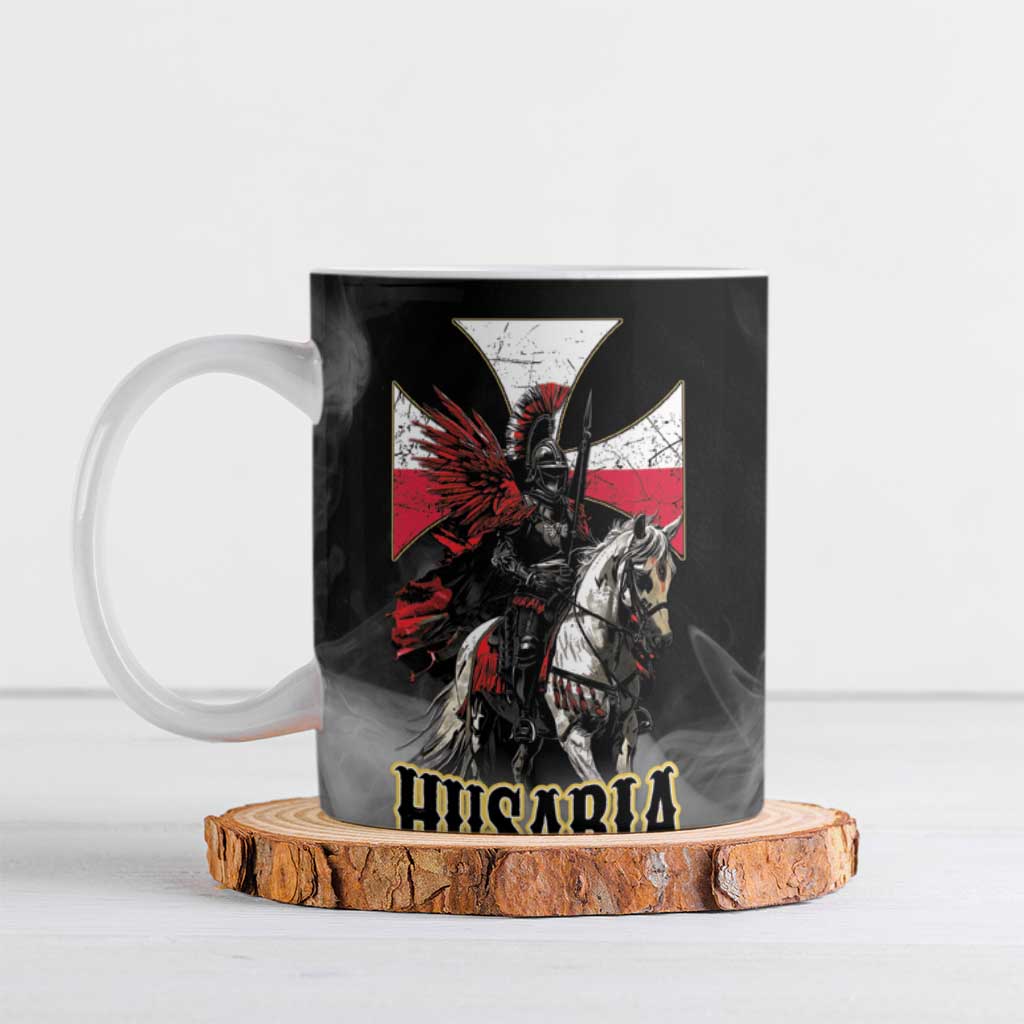 Polish Winged Hussars Ceramic Mug Husaria Poland Pride Knight Armor