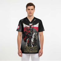 Polish Winged Hussars Scrub Top Husaria Poland Pride Knight Armor