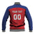 Custom Liechtenstein Football Baseball Jacket Come On The Blue-Reds