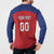 Custom Liechtenstein Football Button Sweatshirt Come On The Blue-Reds