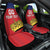 Custom Liechtenstein Football Car Seat Cover Come On The Blue-Reds