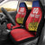 Custom Liechtenstein Football Car Seat Cover Come On The Blue-Reds