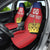 Custom Liechtenstein Football Car Seat Cover Come On The Blue-Reds