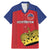 Custom Liechtenstein Football Family Matching Mermaid Dress and Hawaiian Shirt Come On The Blue-Reds