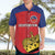 Custom Liechtenstein Football Hawaiian Shirt Come On The Blue-Reds