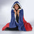 Custom Liechtenstein Football Hooded Blanket Come On The Blue-Reds