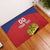 Custom Liechtenstein Football Rubber Doormat Come On The Blue-Reds