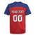 Custom Liechtenstein Football Rugby Jersey Come On The Blue-Reds