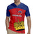 Custom Liechtenstein Football Rugby Jersey Come On The Blue-Reds