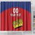 Custom Liechtenstein Football Shower Curtain Come On The Blue-Reds