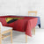 Custom Liechtenstein Football Tablecloth Come On The Blue-Reds