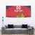 Custom Liechtenstein Football Tapestry Come On The Blue-Reds