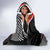 Personalized Isle of Man Hooded Blanket Quocunque Jeceris Stabit