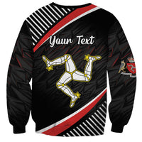 Personalized Isle of Man Sweatshirt Quocunque Jeceris Stabit