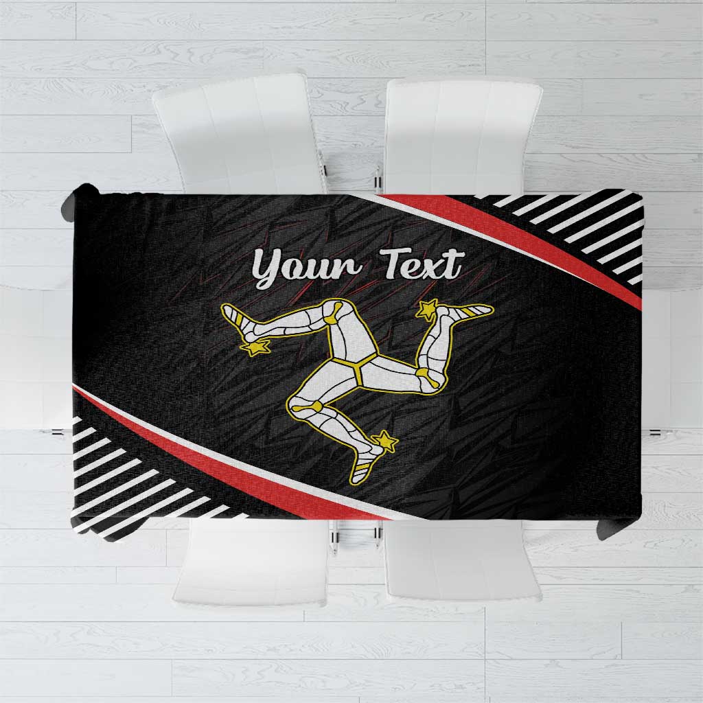 Personalized Isle of Man Tablecloth Quocunque Jeceris Stabit