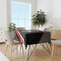 Personalized Isle of Man Tablecloth Quocunque Jeceris Stabit