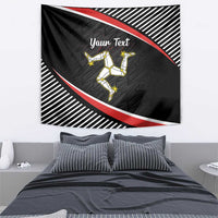 Personalized Isle of Man Tapestry Quocunque Jeceris Stabit