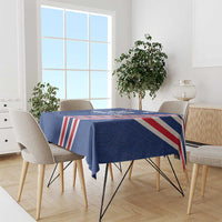 Custom Iceland Football Tablecloth Strakarnir Okkar Celtic Pattern