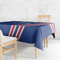 Custom Iceland Football Tablecloth Strakarnir Okkar Celtic Pattern