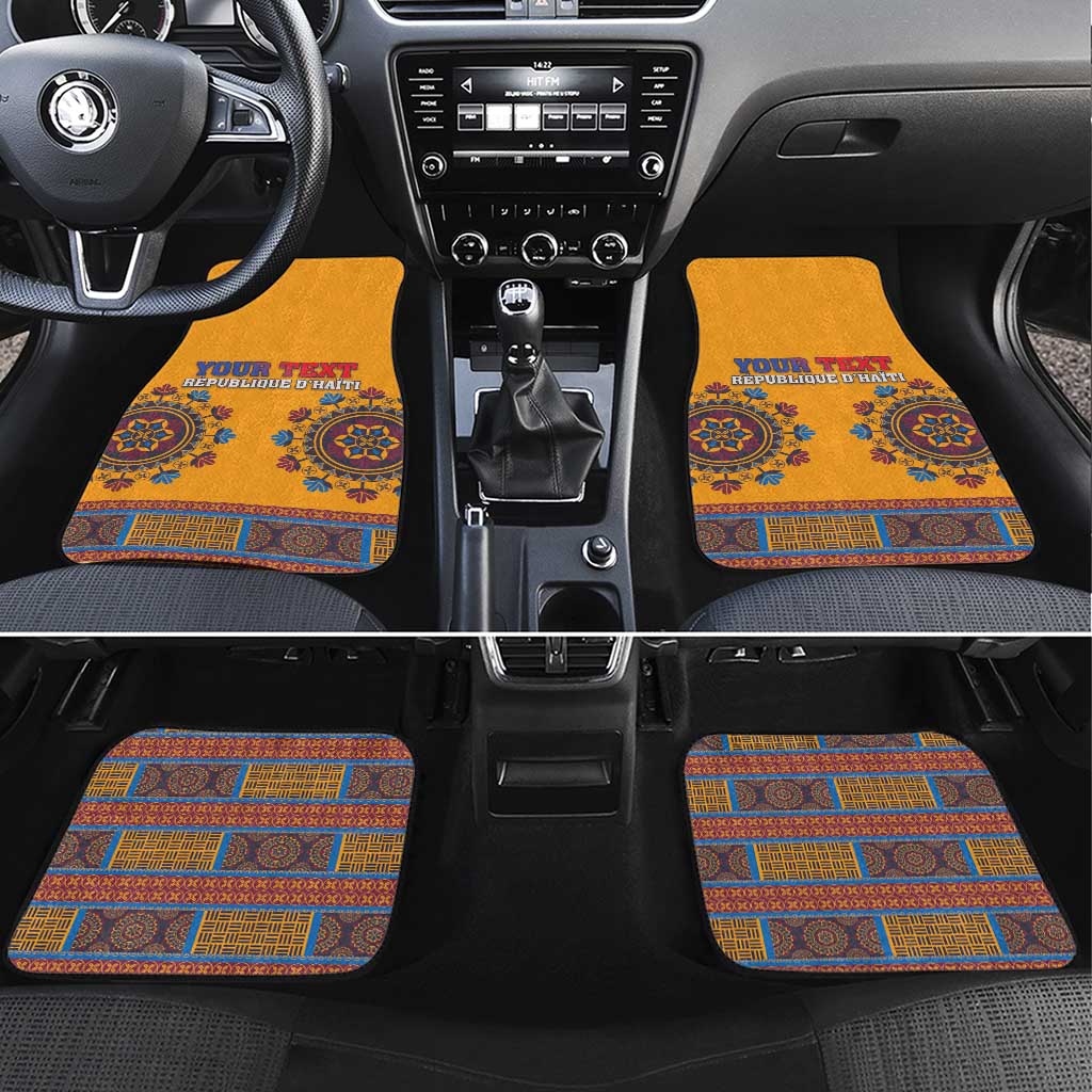 Personalized Haiti Dashiki Car Mats - Wonder Print Shop