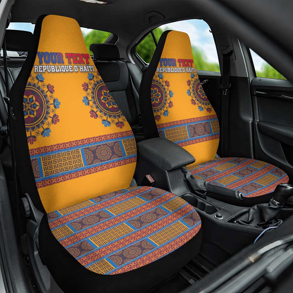 Personalized Haiti Dashiki Car Seat Cover - Wonder Print Shop