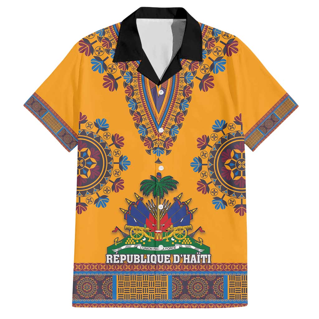 Personalized Haiti Dashiki Hawaiian Shirt - Wonder Print Shop