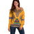 Personalized Haiti Dashiki Off Shoulder Sweater - Wonder Print Shop