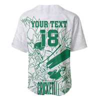 Custom Cricket South Africa Baseball Jersey Proteas Go Champion White Version - Wonder Print Shop