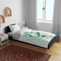 Custom Cricket South Africa Bedding Set Proteas Go Champion White Version - Wonder Print Shop