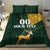 Custom South Africa Springbok Jumping Bedding Set With Kente Patterns - Wonder Print Shop