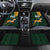 Custom South Africa Springbok Jumping Car Mats With Kente Patterns - Wonder Print Shop