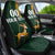 Custom South Africa Springbok Jumping Car Seat Cover With Kente Patterns - Wonder Print Shop