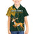 Custom South Africa Springbok Jumping Family Matching Puletasi and Hawaiian Shirt With Kente Patterns - Wonder Print Shop