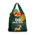 Custom South Africa Springbok Jumping Grocery Bag With Kente Patterns