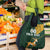 Custom South Africa Springbok Jumping Grocery Bag With Kente Patterns