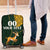 Custom South Africa Springbok Jumping Luggage Cover With Kente Patterns - Wonder Print Shop