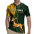 Custom South Africa Springbok Jumping Rugby Jersey With Kente Patterns - Wonder Print Shop